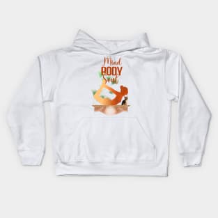 mind..boody..soul Kids Hoodie